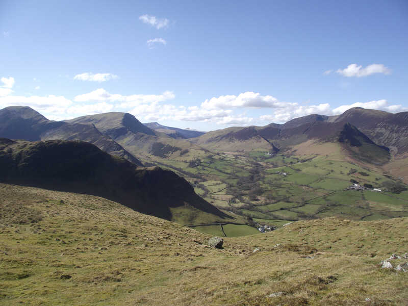 Newlands Valley from Hause Gate